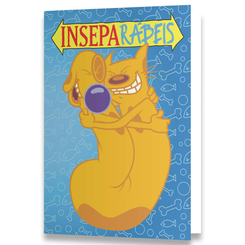 Tarjeta “Inseparábeis” - Amistad a la gallega con retranca