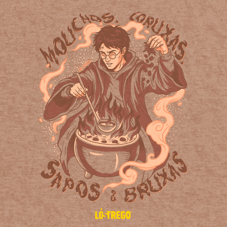 QUEIMADA MÁGICA - Camiseta de manga corta unisex - Moca