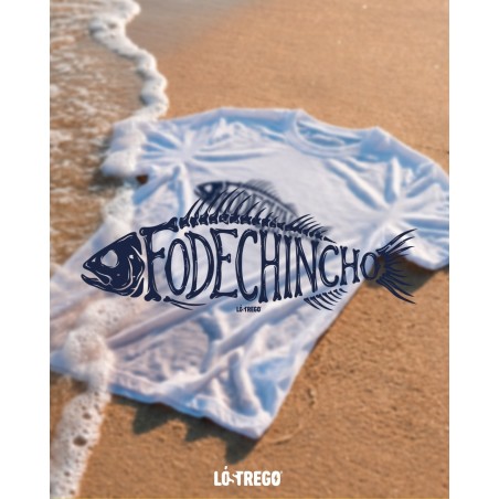 FODECHINCHO - Camiseta de manga corta Unisex - Branco
