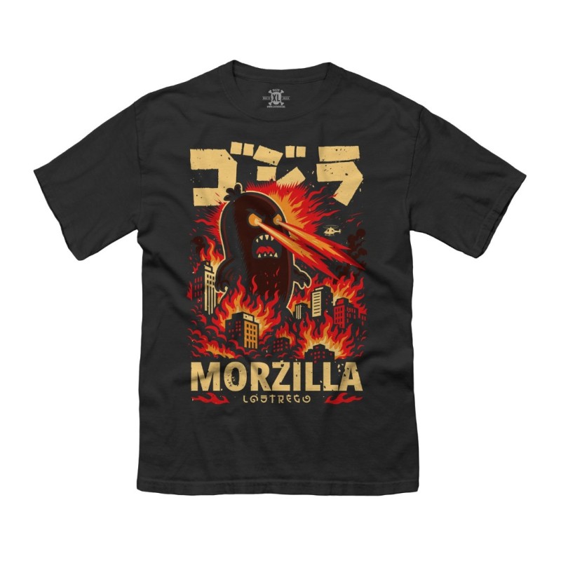 Morzilla | Camiseta de Humor Gallego y Cine de Monstruos