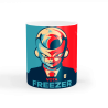 Cunca "Vota Freezer" – Política, anime e café con retranca galega