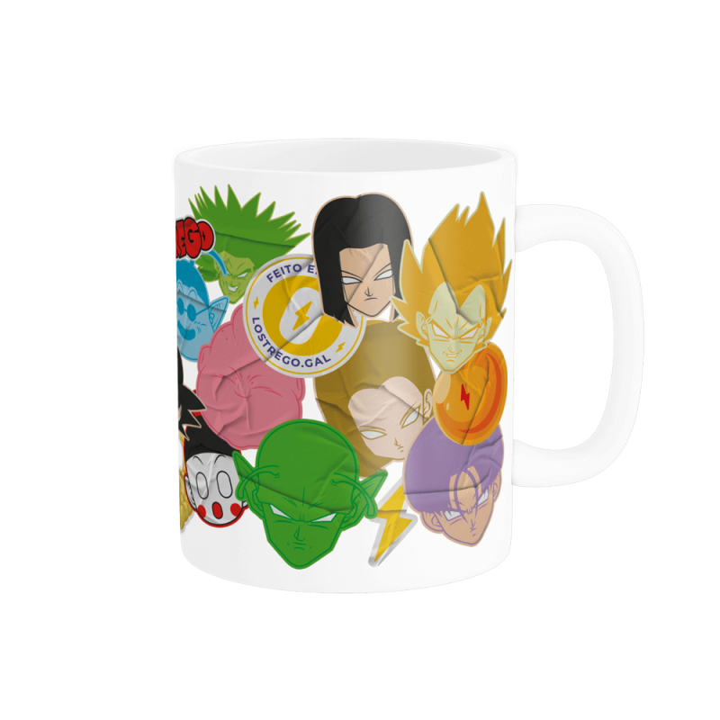 Cunca "Bolas Máxicas" – Os heroes de Dragon Ball chegan ao teu café