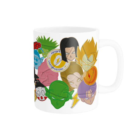 Cunca "Bolas Máxicas" – Os heroes de Dragon Ball chegan ao teu café