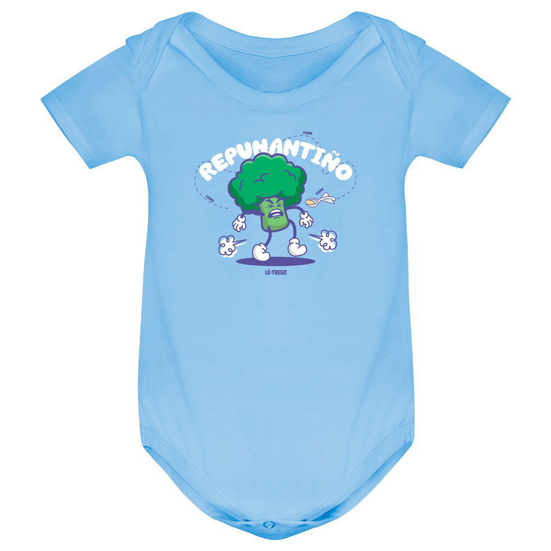 Body de bebé “Repunantiño” – Humor gallego para mini protestones
