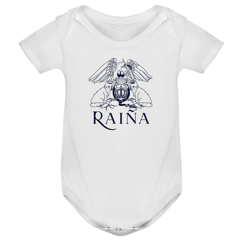 Body de bebé "Raiña" – Mini rockera con alma gallega