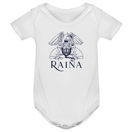 Body de bebé "Raiña" – Mini rockera con alma gallega