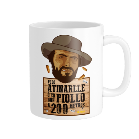 Cunca Clint Eastwood – “Podo atinarlle o cú dun piollo”
