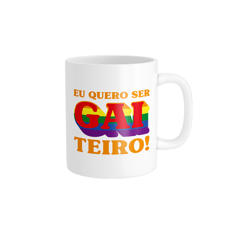 Cunca “Eu quero ser GAIteiro” – Orgullo galego con retranca
