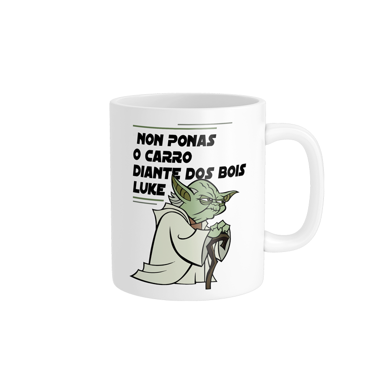 Taza "Yoda" – Sabedoría Jedi con retranca
