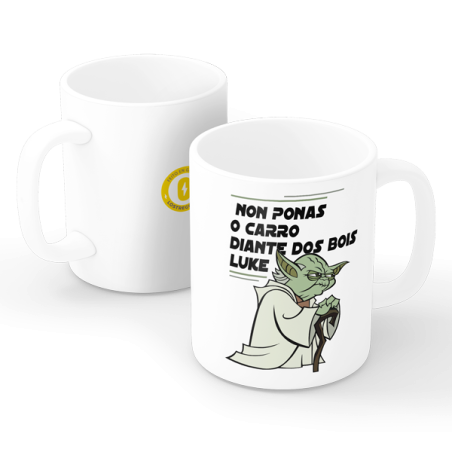 Taza "Yoda" – Sabedoría Jedi con retranca