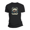Camiseta Unisex "A cabeza non para" – Retranca con toque siniestro.