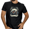 Camiseta Unisex "A cabeza non para" – Retranca con toque siniestro.
