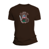 Camiseta Marrón Unisex "Porco Celta" – Orgullo galego con retranca